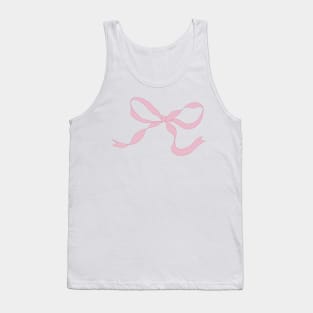 heart ribbon bow Tank Top